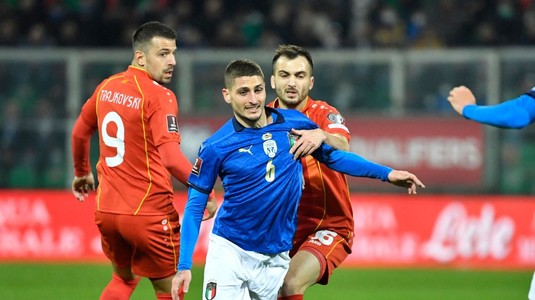 Uluitor! Macedonia de Nord o elimină pe campioana europeană, Italia, din drumul spre Campionatul Mondial. Rezultatele serii
