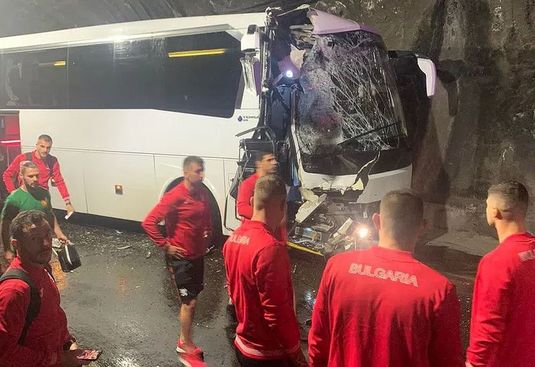 Naţionala Bulgariei, implicată într-un accident rutier grav, în Georgia! ”Todor Nedelev era plin de sânge”