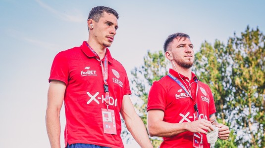 Deian Sorescu a primit două cartonaşe galbene într-un interval de 9 minute! A fost eliminat în meciul din Conference League