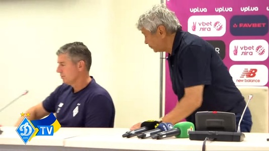 "Poate pentru mine e ultimul meci!" Mircea Lucescu s-a ridicat şi a părăsit conferinţa de presă apoi. Situaţie grea la Dinamo Kiev | VIDEO