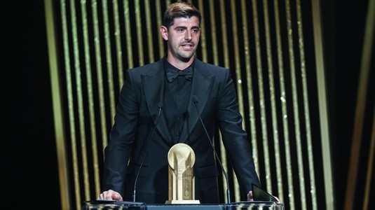 Thibaut Courtois, nemulţumit la gala "Balonului de Aur": "Încă se subestimează postul de portar"