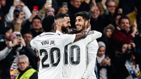 VIDEO | Real Madrid a câştigat cu Valencia, dar încă are de recuperat faţă de Barcelona, în LaLiga. Asensio şi Vinicius au dat goluri superbe