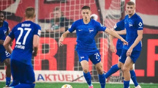 Antrenorul echipei Hertha Berlin şi-a folosit cei trei fii la meciul cu Dusseldorf. Care a fost rezultatul final al duelului din Bundesliga 2