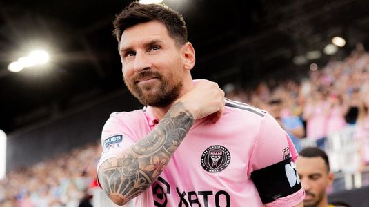 Lionel Messi, pe lista finaliştilor pentru premiul MLS Newcomer of the Year