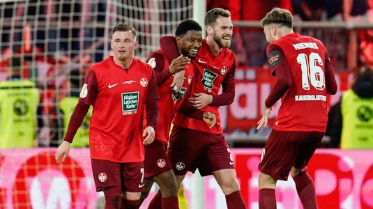 Final de drum în Cupa Germaniei. Echipa din liga a treia care a eliminat-o pe Bayern Munchen, învinsă în semifinalele competiţiei