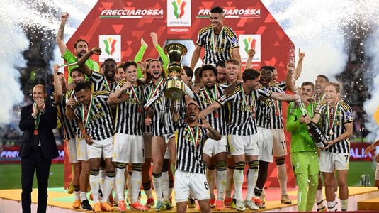 Juventus Torino a cucerit Cupa Italiei pentru a 15-a oară