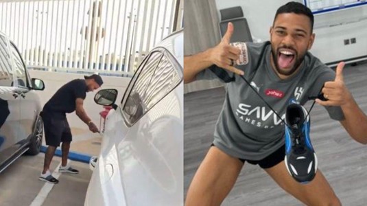 VIDEO | A luat cuţitul şi i-a tăiat direct cauciucurile maşinii. Neymar s-a răzbunat pentru farsa făcută de Renan Lodi