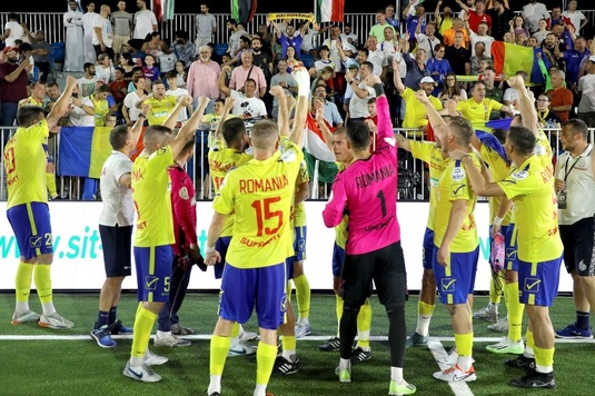 VIDEO | România defilează la Europeanul de Minifotbal! Tricolorii s-au calificat în semifinale, după victoria clară cu Bosnia