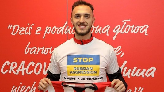 Virgil Ghiţă a contribuit decisiv la victoria Cracoviei cu Korona Kielce