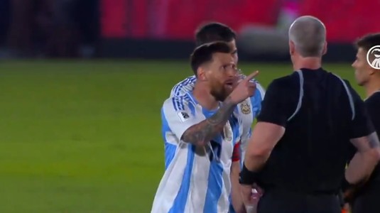 VIDEO | Lionel Messi, furios la adresa arbitrilor după înfrângerea naţionalei Argentinei în Paraguay. Brazilia nu a putut învinge Venezuela