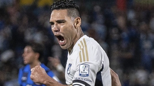 Radamel Falcao scrie istorie, la 38 de ani. "El Tigre" a devenit cel mai bun marcator columbian din toate timpurile