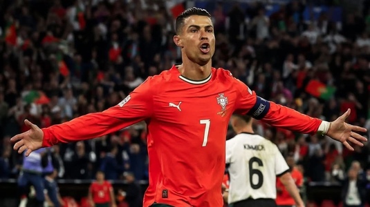 Portugalia a revenit de la 0-1 în faţa Germaniei. Cristiano Ronaldo, decisiv pentru calificarea în finala Nations League