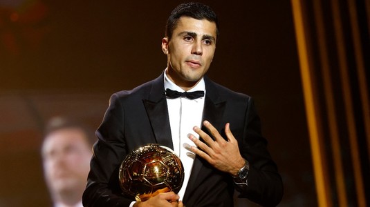 Rodri a spus cine merită să câştige Balonul de Aur în acest an: "Ar fi nedrept să nu fie aşa"