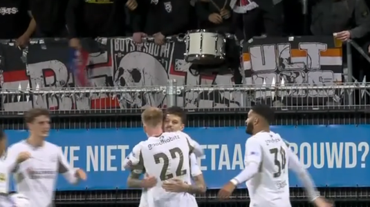 VIDEO | Dennis Man, la prima realizare în tricoul lui PSV. Românul a pasat decisiv, iar autorul golului a făcut un gest superb, chiar în faţa fanilor