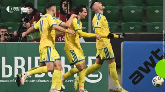 Ucraina învinge Islanda şi poate fi adversara României la baraj. Tricolorii pot reedita succesul de vis de la EURO 2024