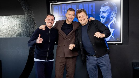 OFICIAL | Aflat pe lista lui Dan Şucu, Edin Dzeko a semnat: "Bine ai venit"