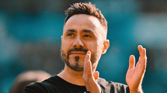 OFICIAL | Radu Drăguşin are un nou antrenor! Roberto De Zerbi a semnat cu Tottenham