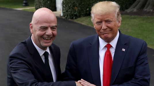 Cu postul în pericol, Infantino cere ajutorul administraţiei Trump. Preşedintele SUA nu-i mai răspunde la telefon şefului FIFA