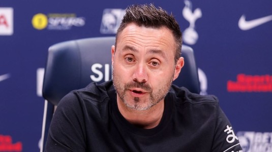 De Zerbi şi-a distrus jucătorii după o nouă înfrângere suferită de Tottenham: "E inacceptabil. Nu mi-a plăcut deloc"
