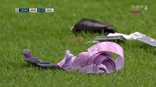 VIDEO | Liga Campionilor chiar e ”masa bogaţilor”. Imagini fabuloase la Anderlecht-Bayern! Cu ce au aruncat nemţii pe teren