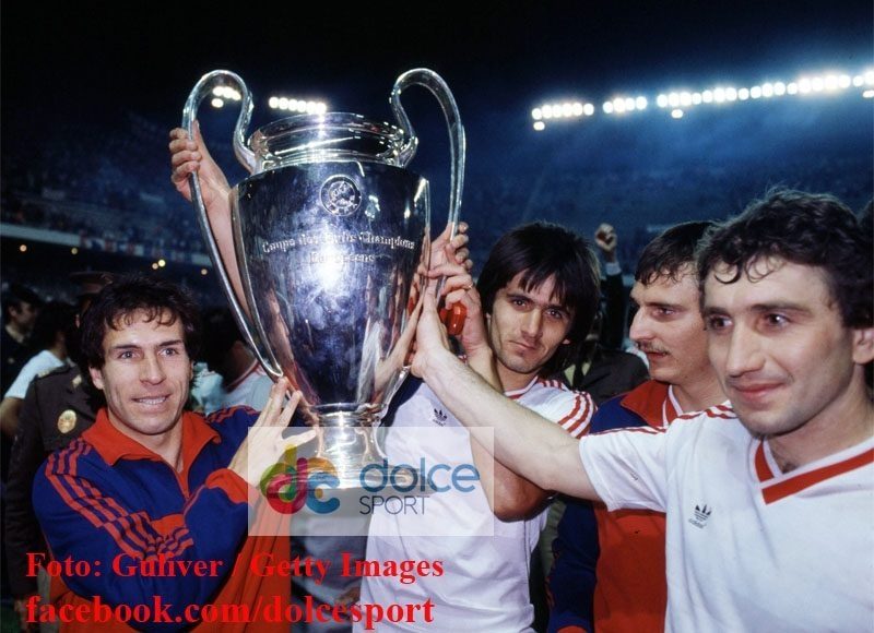 Romania football European Champions Cup 1985 Steaua Bucuresti & BP