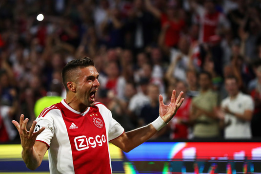 VIDEO | Seară spectaculoasă în play-off-ul UCL: victorii pentru Ajax şi AEK, remiză între Young Boys şi Dinamo Zagreb. Vezi golurile
