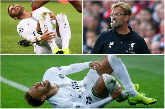 VIDEO | Klopp a "explodat" pur şi simplu! Neymar l-a scos din minţi: "Te comporţi ca şi cum eşti pe moarte!?" Ce a avut de spus