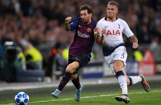 Tottenham smulge un rezultat de egalitate pe terenul Barcelonei şi se califică în ”optimile” Ligii Campionilor