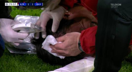 VIDEO | Intrare criminală în Ajax - Bayern! Thomas Muller a crezut că este în ringul de K1. Adversarului i s-au pus copci pe teren