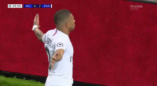 VIDEO | Victorie fără Neymar şi Cavani! Manchester United - PSG 0-2 şi francezii sunt mari favoriţi la calificare