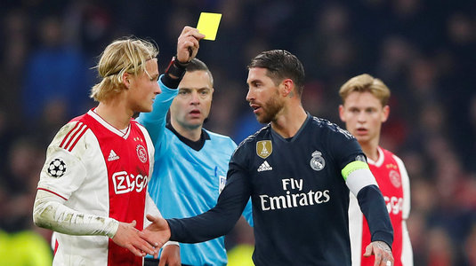 Minimum două etape de suspendare pentru Ramos! UEFA a făcut anunţul şi nu-l iartă pe stoperul lui Real Madrid