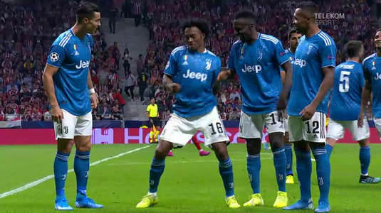 VIDEO | A avut momentul lui. Cuadrado a marcat un gol superb cu Atletico, apoi i-a arătat lui Ronaldo cum dansează