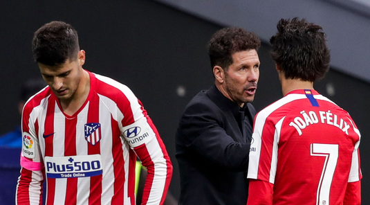 Pierdere imensă pentru Atletico Madrid chiar înainte de meciul cu Liverpool! Simeone nu poate conta pe unul dintre cei mai importanţi jucători