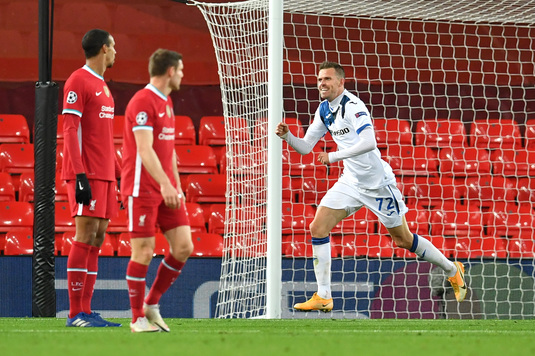 VIDEO Josip Ilicic a ajuns la borna 50 pentru Atalanta. Italienii au dat lovitura pe Anfield
