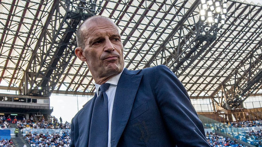 Explicaţiile lui Massimiliano Allegri, după ce Juventus a fost umilită de Maccabi Haifa, în Champions League, scor 0-2: ”Nu m-am gândit niciodată la demisie!”
