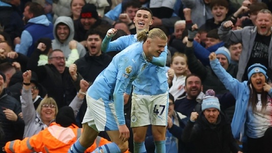 VIDEO | Manchester City - FC Copenhaga 3-1. Calificare en fanfare în sferturi pentru ”cetăţeni”! Akanji, Alvarez şi Haaland au punctat în returul de pe Etihad