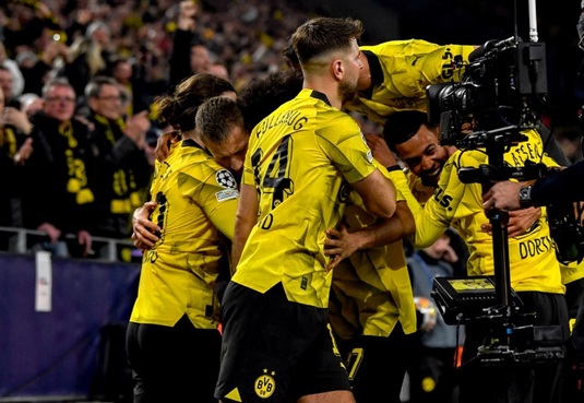 VIDEO | Dortmund - PSV 2-0 (3-1 la general). Nemţii, în sferturile UCL. Reus a risipit emoţiile pe final