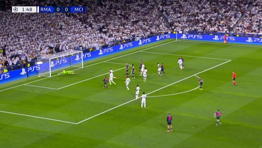 VIDEO | Bernardo Silva, gol în minutul 2 în Real Madrid - Manchester City. Cum l-a învins pe Lunin
