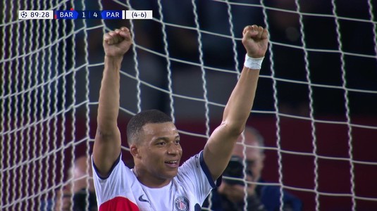 VIDEO | Barcelona - PSG 1-4 (4-6 la general). Catalanii, ”mitraliaţi” la ei acasă! Parisul lui Mbappe merge în semifinale. Meci infernal pentru Istvan Kovacs