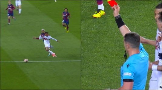 VIDEO | ”Hoţ român! Ne-ai furat meciul!” Fanii Barcelonei au răbufnit după faza care a rupt echilibrul în meciul cu PSG