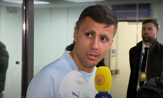 Rodri, reacţie sinceră după ce Manchester City a dominat-o pe Real Madrid: "Am văzut o singură echipă pe teren"