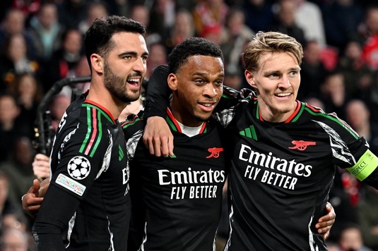 Seară magică de UCL! PSV făcută "şah mat" de Arsenal. Real Madrid se impune la limită în faţa lui Atletico, iar Lille pleacă cu un punct de la Dortmund