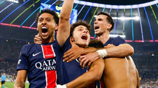 LIVE BLOG | PSG - Inter Milano, ACUM, pe orangesport.ro. Istorie la Munchen! Tânărul Mayulu duce scorul la 5-0