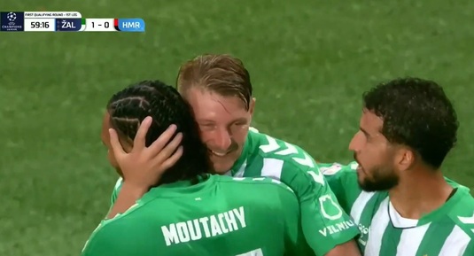 VIDEO | Liviu Antal a marcat în preliminariile Champions League! Echipa românului are o şansă mare de calificare în runda următoare