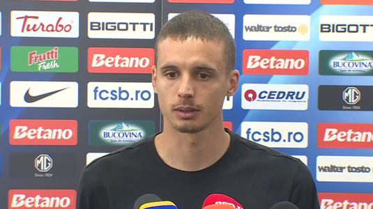 Juri Cisotti, sincer după FCSB - Inter Escaldes: ”Foarte multe greşeli!”