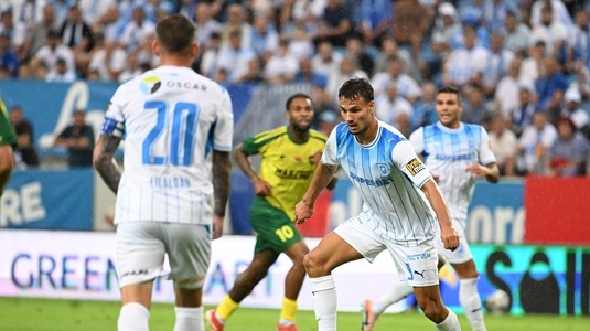 LIVE TEXT | Universitatea Craiova – Vitebsk, ACUM, pe Orangesport.ro. Bancu a dat lovitura în prelungirile meciului din Bănie