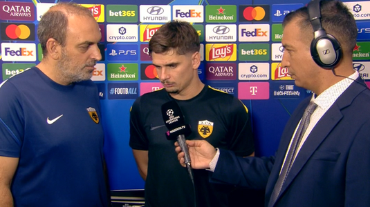 VIDEO | Prima reacţie a lui Răzvan Marin după ce a marcat un gol fabulos în Champions League: "Destinul"