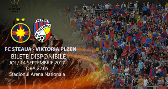 FCSB a anunţat preţurile biletelor pentru primul meci din Europa League cu Viktoria Plzen

