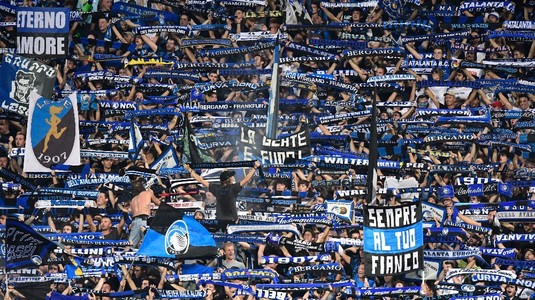 VIDEO | SHOW TOTAL. Suporterii Atalantei au făcut spectacol în aeroport după victoria la scor cu Everton