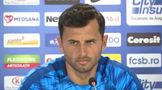 VIDEO | Dică e păţit şi îşi avertizează jucătorii: "Mi s-a mai întâmplat să fiu aproape să ratez calificarea". Anunţă schimbări în echipă